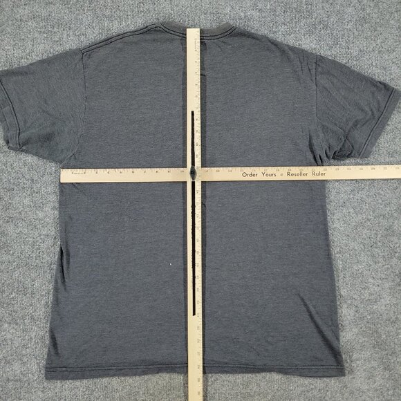 Marvel Comics Shirt Men's XL Gray Logo Graphic Tee Crew Neck Short Sleeve Adult - Picture 11 of 14